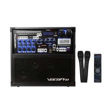 VocoPro 120W 4 Channel Multi-Format Portable PA System Bluetooth   HERO-REC-BT-4