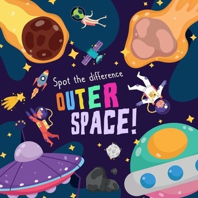Webber Books Spot the Difference - Outer Space! (Taschenbuch)