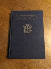 Declaration of Independence, Constitution of the United States  New Jersey 1925