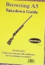 Takedown Manual Guide Browning A5 Semi-auto Shotgun 128