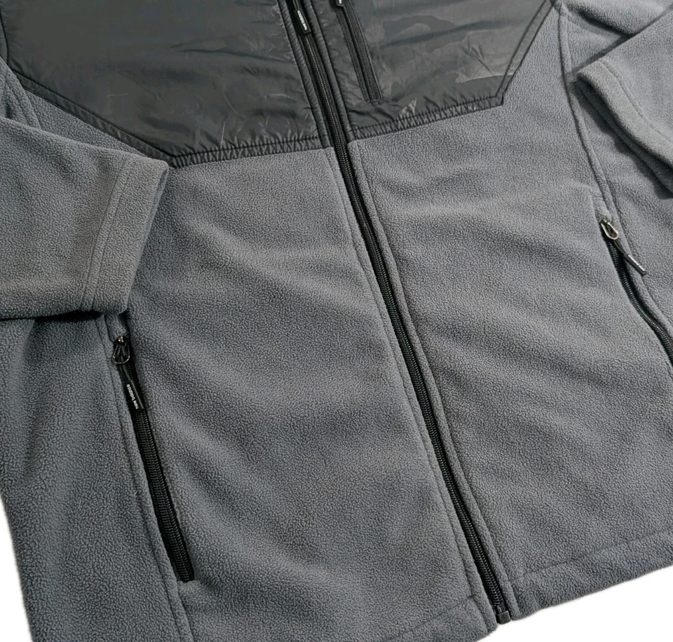 New Balance Mens Medium Full Zip Fleece Jacket RN 130893 - Image 2 of 4