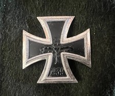 Original WWII German Iron Cross 1st Class 1939 - 1957 Reissue w/ Magnetic Core