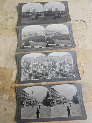 Antique Keystone View Company Petrograd,Novgorod,Str Of KIEF RUSSIA