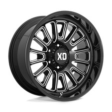 Xd Wheels Xd864 Rover 22x12 8x170 -44mm Gloss Blackmilled Xd86422287344n