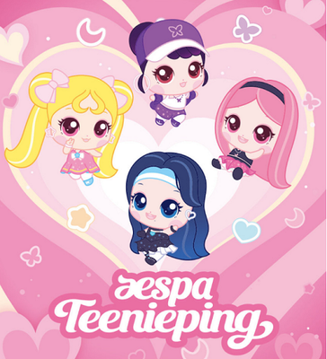 Teenieping x aespa Official Plush Doll-Winter.Cuite ver | eBay