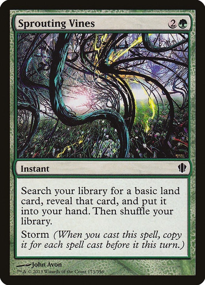 Sprouting Vines Normal [C13 - 173] LP MagicCommander 2013