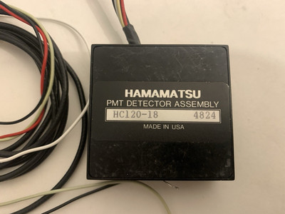 Hamamatsu HC120-18 PMT PhotoSensor Module Photomultiplier Tube Detector Assembly