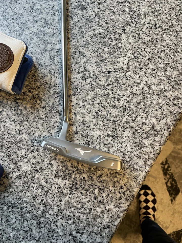Mizuno Putter Craft 1 34inch wie Neu mit Echtleder Griff - Bild 3 von 4