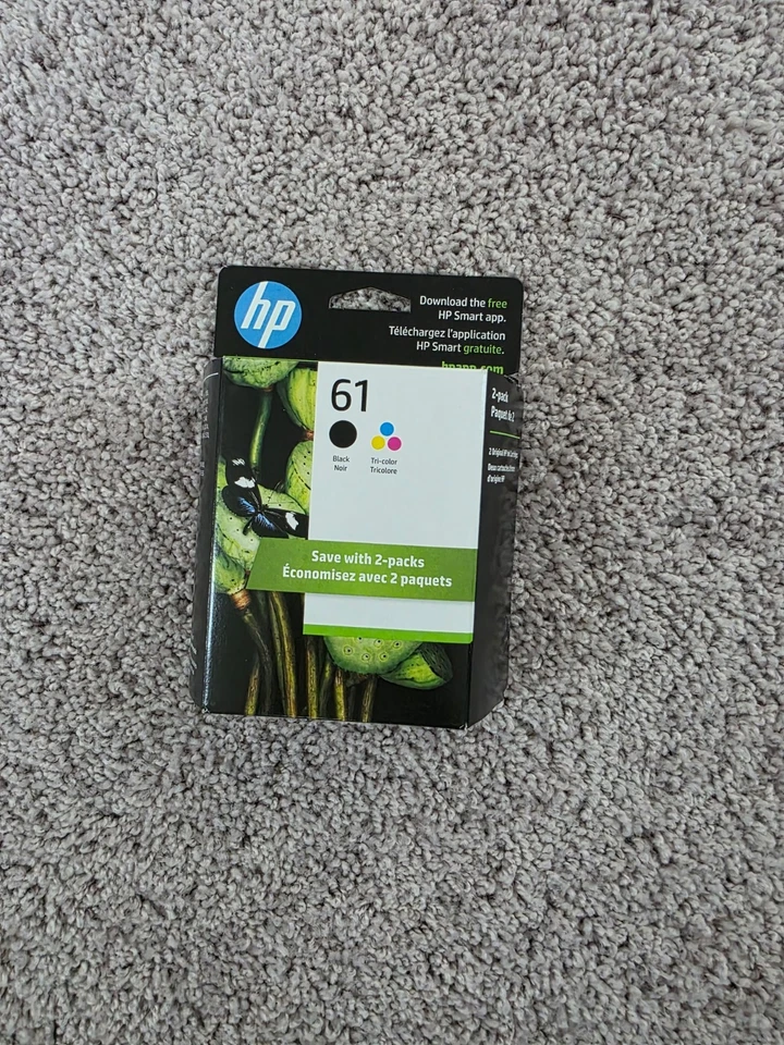 HP OfficeJet 2620 Printer with New 61 Color/Black Ink Prints, Copy, Scans, Fax - Image 2 of 4