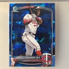 2025 Bowman Chrome Draft Sapphire Edition - Eduardo Tait #BDC-39 