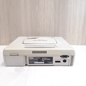 Sega Saturn Japanese white Console with 2 Virtua Gun controllers &5 games tested