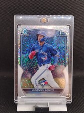 2023 Bowman - Chrome Prospect Yhoangel Aponte #CPA-YA Speckle Auto /299