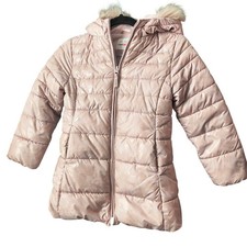 Place Children's Place Pink Metallic Puffer Jacket Small 5/6