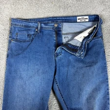 Buffalo David Bitton Jeans Mens 38x30 AXEL  Slim Stretch Blue Classic Fit