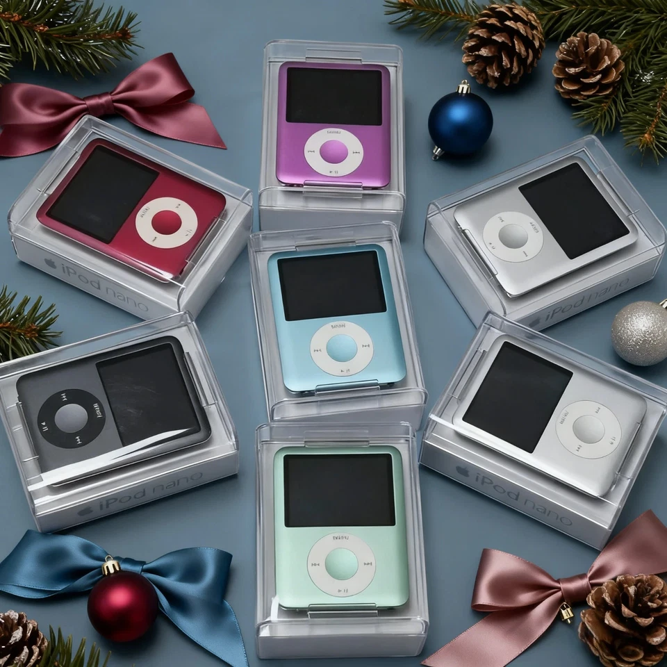 NEW Sealed Apple iPod Nano 3rd Generation 4GB 8GB All Colors FAST FREE SHIPPING! - Image 2 of 4