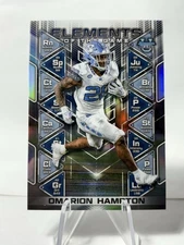 2024 Bowman's Best University - Elements of the Game Omarion Hampton #EG-4