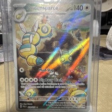 Pokémon TCG Dudunsparce Illustration Rare Holo 229/193 Paldea Evolved ENG