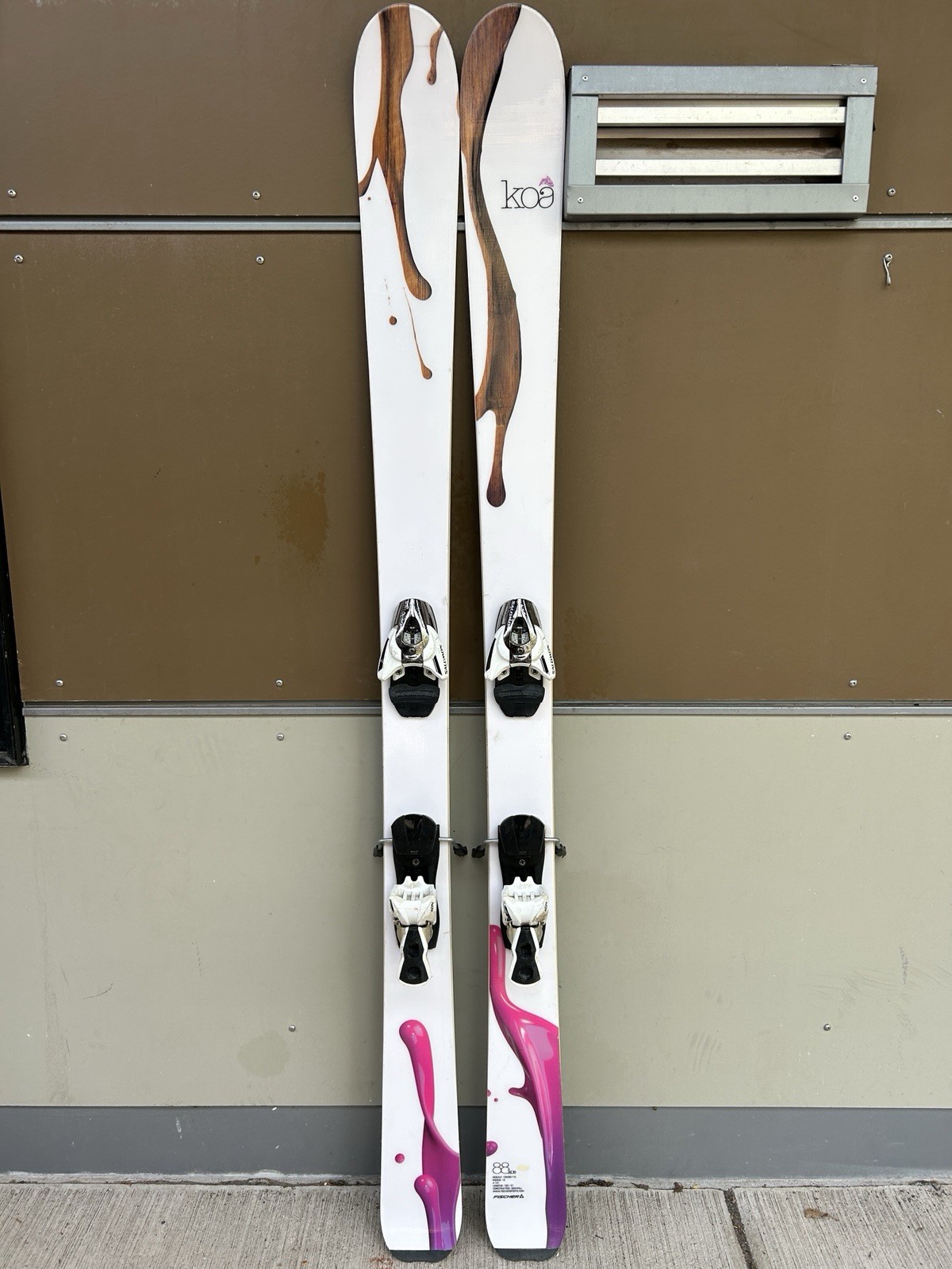 Fischer Koa 88 Sci Donna Tutti Mtn 160cm + Attacchi Regolabili Salomon Z12Ti