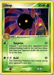 Lileep 52/108 EX Power Keepers
