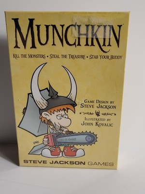 Steve Jackson Games MUNCHKIN Card Game SJG14081st Edition, 42nd Printing