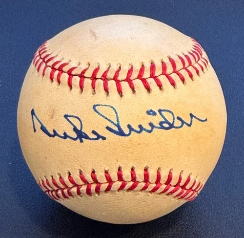 Duke Snider Signed Official National League Baseball - No COA