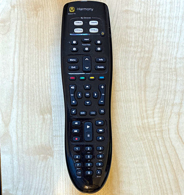 Logitech Harmony 350 Fernbedienung universal kabellos Schwarz P/N 815-000111