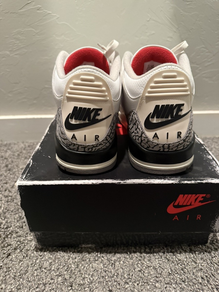 Size 13 - Jordan 3 Retro Mid White Cement Reimagined DN3707-100 | eBay