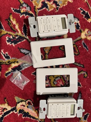 myTouchSmart In-Wall Digital Timer 26893 , 4 Programmable On/Off Buttons