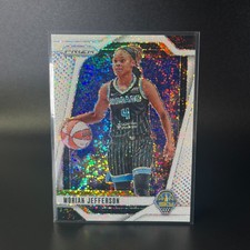 2024 Panini Prizm WNBA Basketball Moriah Jefferson White Sparkle SP #131 SKY