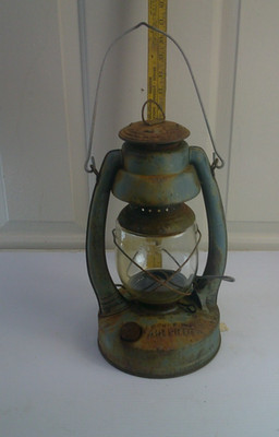 Vintage EMBURY No.2 AIR PILOT LANTERN: Embury Mfg. Co., Warsaw