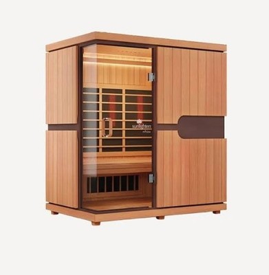 Sunlighten mPulse 3-person Indoor Infrared Sauna, Built-In Speakers