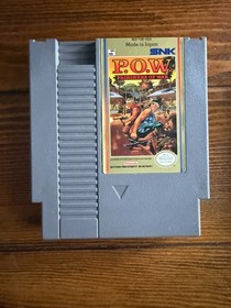 1942 + P.O.W. Prisoners of War Nintendo NES 2 Game Cartridge Lot Capcom SNK
