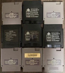 NES Game Lot (18) Authentic & Tested &ndash; Gremlins 2, Double Dragon II, Xexyz