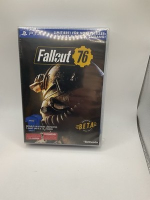 Fallout 76 Rare limited Preorder Box T-Shirt Beta PS4 Xbox One NO GAME