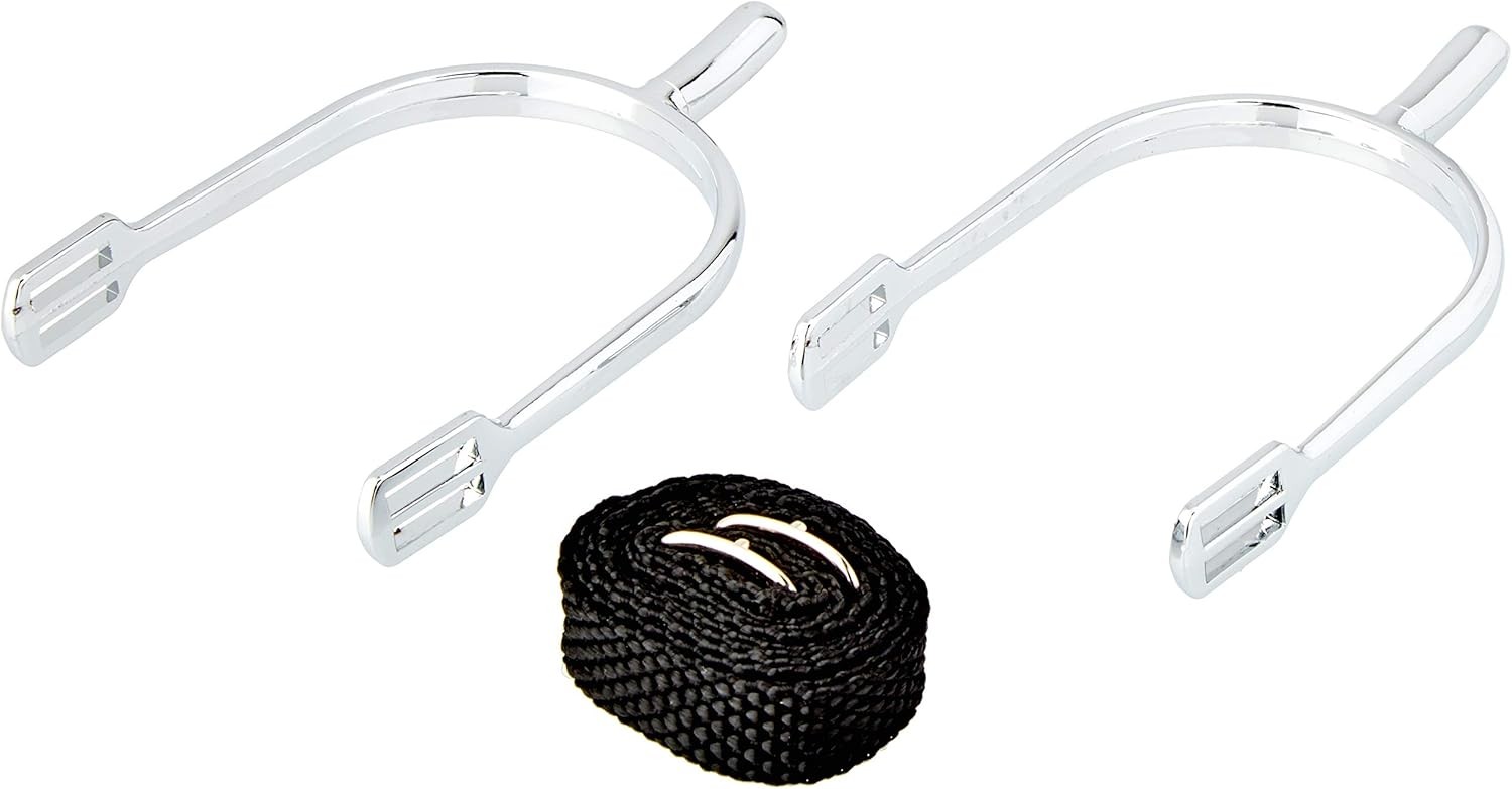 Kerbl Women's Drop-Shape Spurs with Straps
