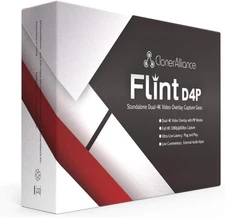 CLONER ALLIANCE Flint D4P Standalone Dual-4K Video Overlay Livestreaming Device