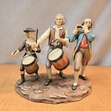 Vintage THE SPIRIT OF '76 Figure Statue Porcelain Limited Patrick Henry