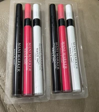 Nails.INC Mani Marker Nail Art Pen Trio- 2 Sets -