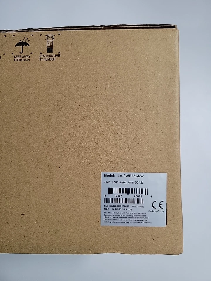 LAVIEW LV-PWB-2524-W  2MP Bullet Camera-Wireless ONVIF 4mm - Image 2 of 2