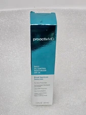 Proactiv MD Daily Oil Control Moisturizer SPF 30 Sunscreen For Acne 1.5 Fl Oz