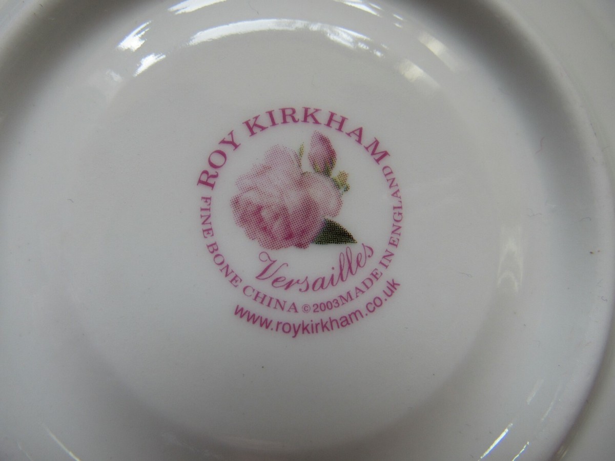 グラス+カップ Roy Kirkham PorcelaIn Versailles 2003 Roy Kirkham Versailles 2003 Teacup & Saucer | eBay