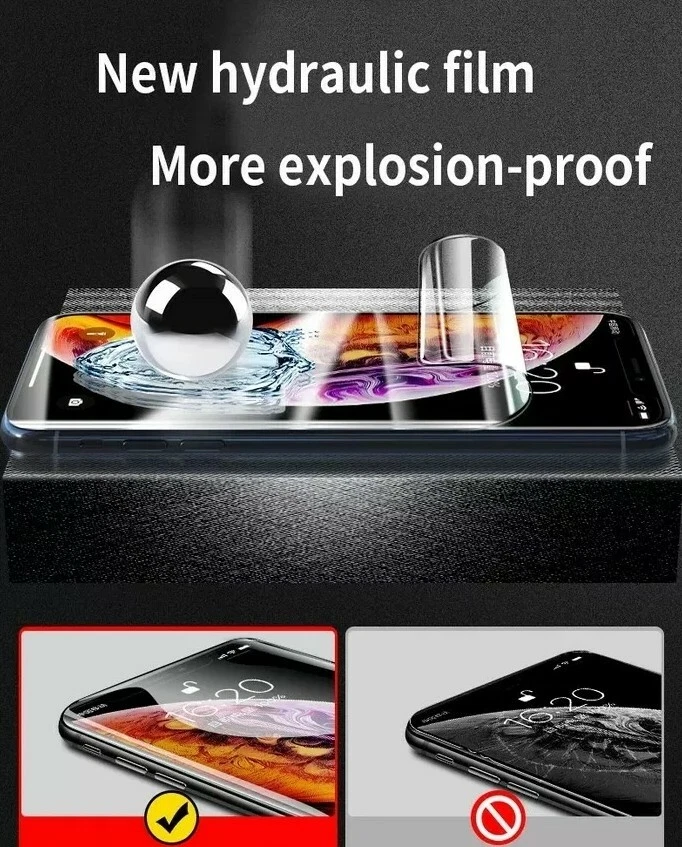 3pcs pellicola morbida in idrogel per ONEPLUS 7 7T PRO 7 PRO 8 8 PRO 9 10 Ace - Immagine 3 di 4