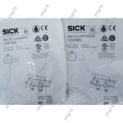 New SICK IME18-12NPSZC0S IME1812NPSZC0S 1040982 PROXIMITY SWITCH DC 10-30V