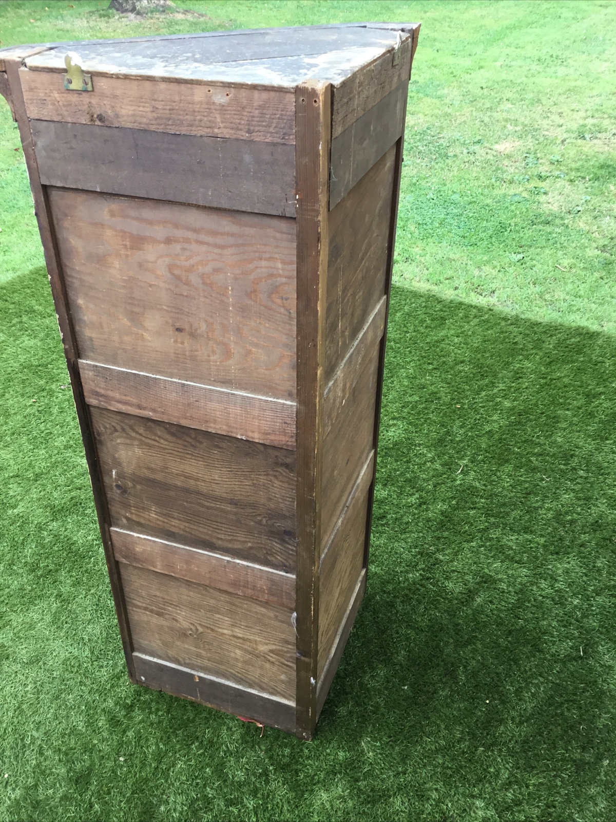 ANTIQUE CORNER CUPBOARD ASTRAL GLAZED INLAID EARLY VICTORIAN STUNNING