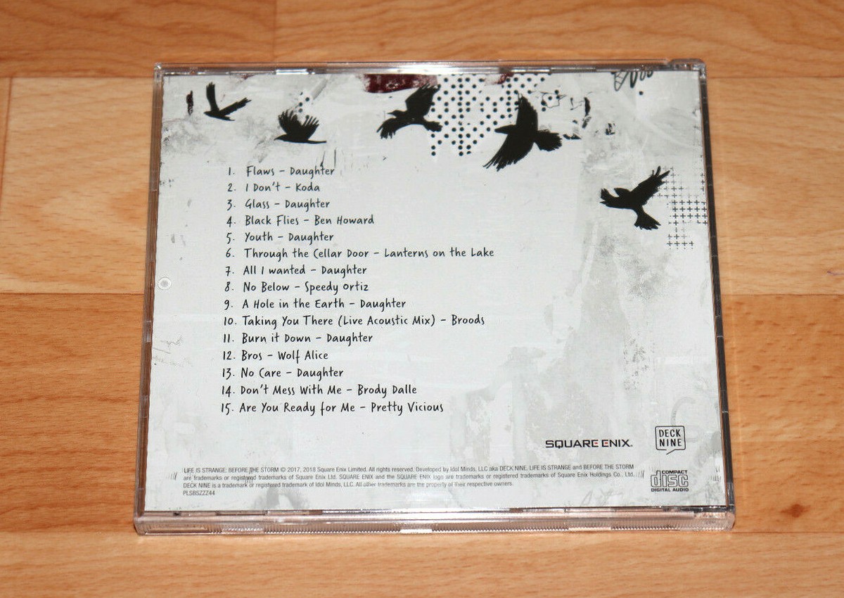 Life Is Strange Before The Storm Rare Soundtrack OST CD PS4 Xbox