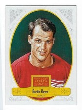 2012 GOLDEN AGE PANINI WHITE BORDER #/58 VARIATION RARE GORDIE HOWE SP HOCKEY