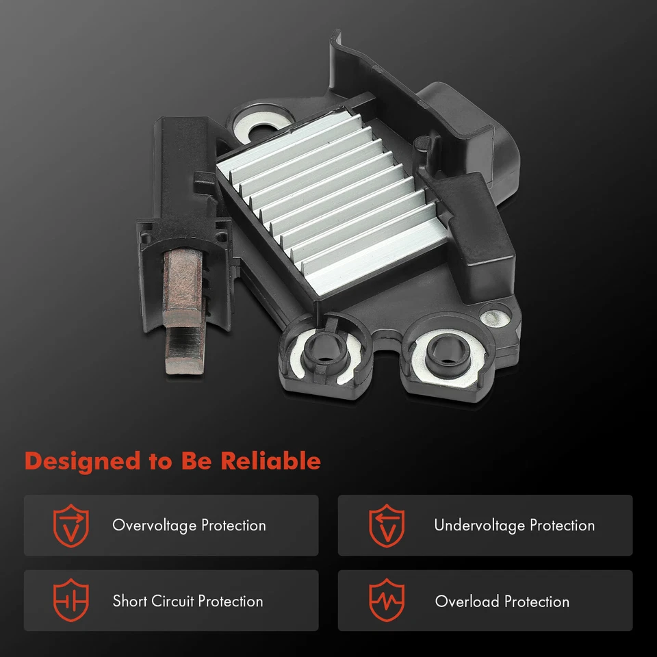 Regulador de tensão alternador para Hyundai Sonata 00-02 Santa Fe Kia Optima 14.5V - Imagem 4 de 4