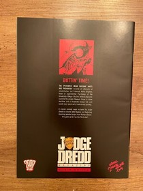 Mean Machine Travels Muh Shrink Judge Dredd 2000 AD Magazine Comic Book 10 J266