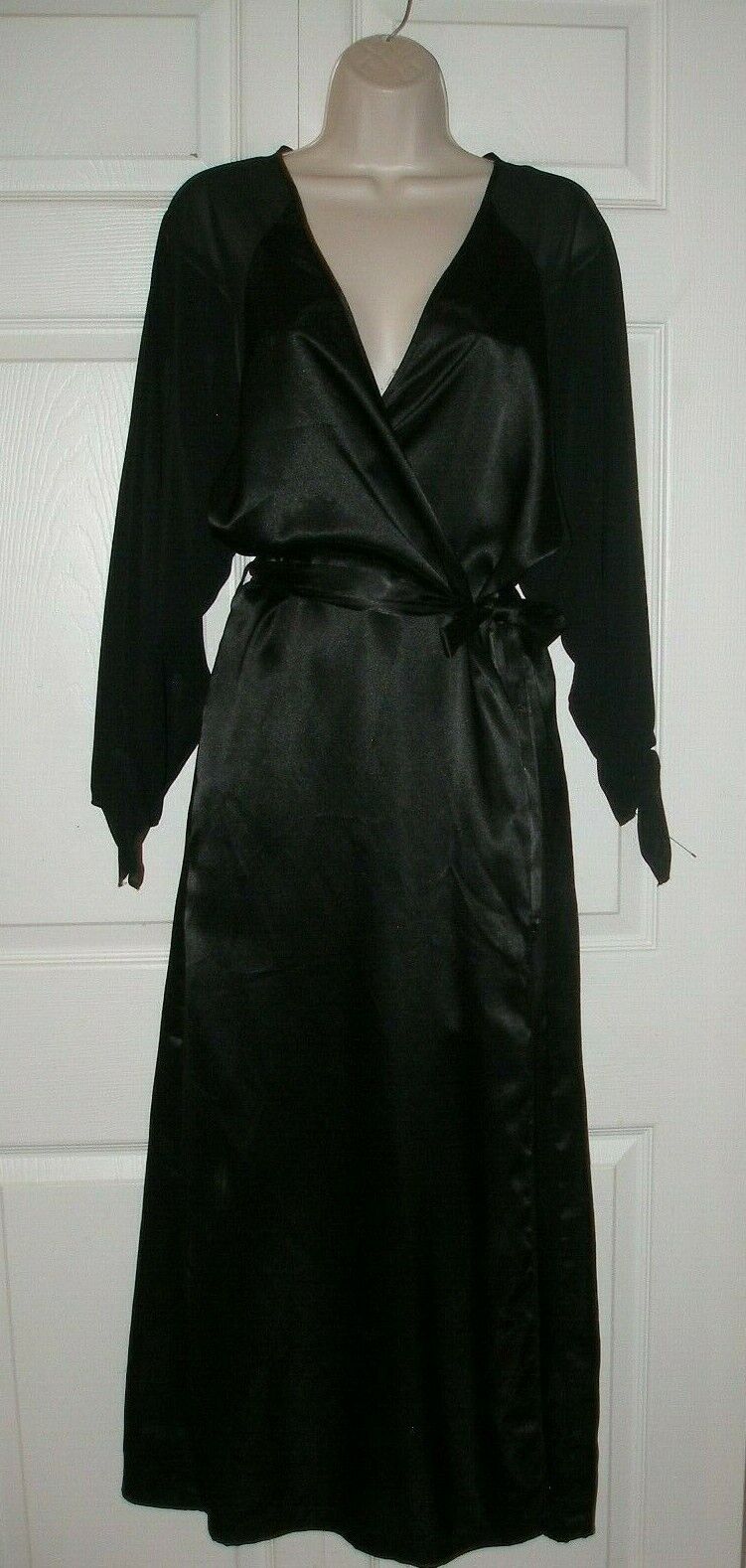 Victoria's Secret Women's Small Robe Black Vintag… - image 6