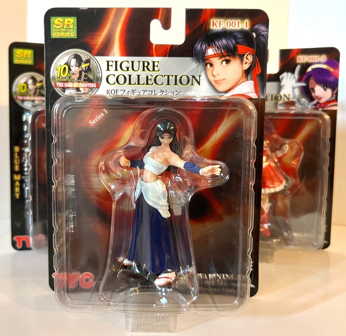 King of Fighters 10th Anniversary 3x Figures Collection